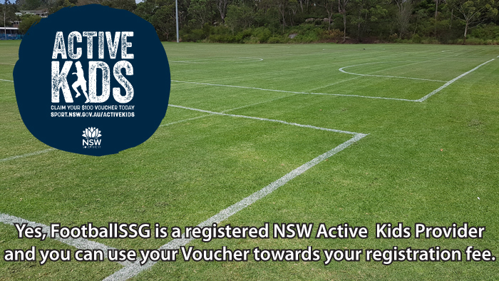 FootballSSG is proudly not-for-profit and is a registered NSW Active Kids Provider